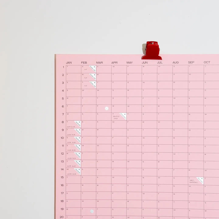 2026 Yearly Wall Calendar