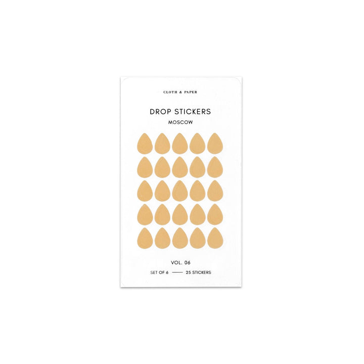 Mini Shape Sticker Set | Transparent