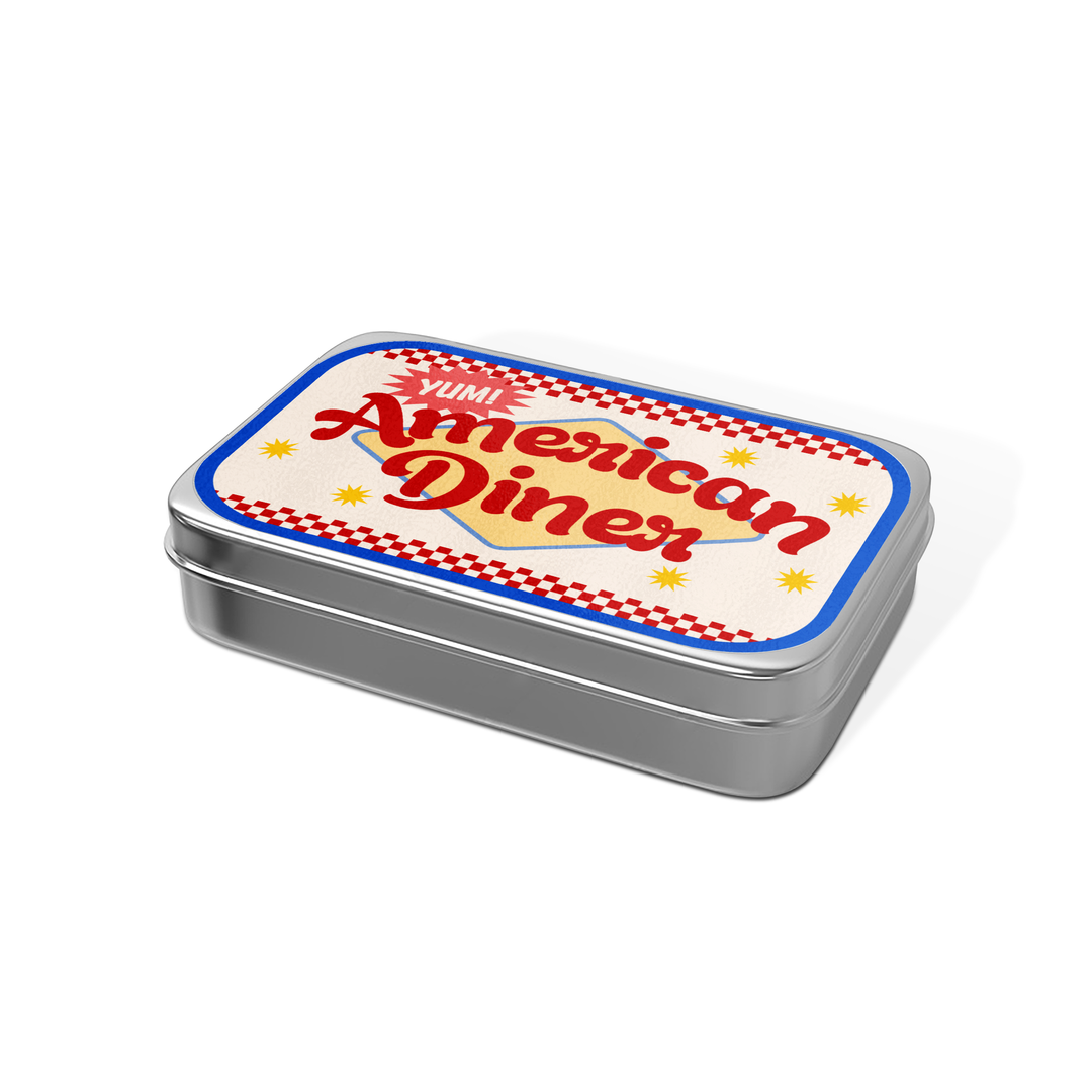 Tin Container Stickers