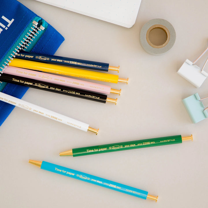 Time for Paper Gel Ballpoint Pen