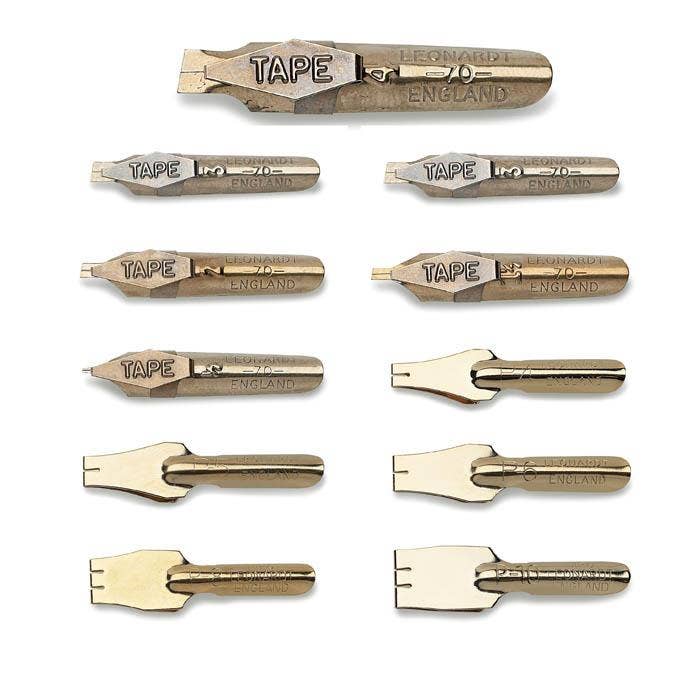 Dip Pen Italic & Poster Nib Set with Holder in Box