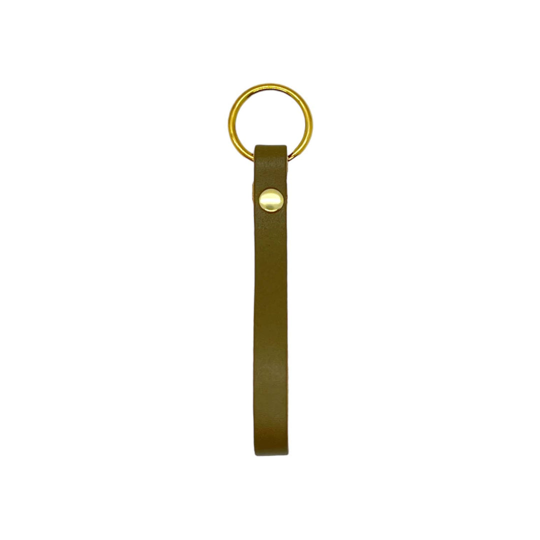 Tango Key Fob / Natural Leather Keychain