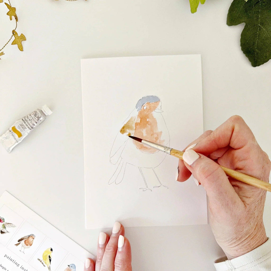 Paintable Watercolor Notecard Set