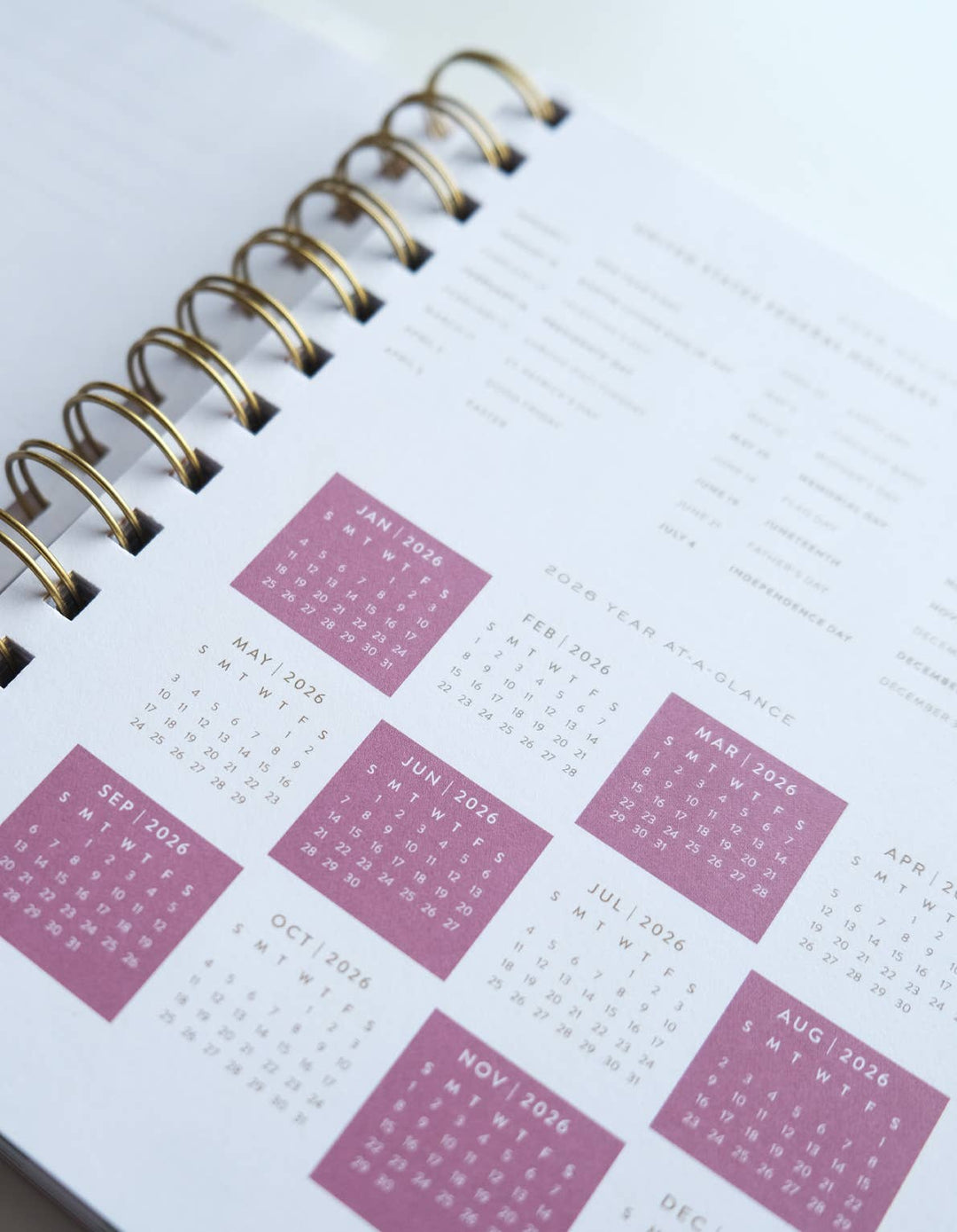 Wirebound Pocket Size Planner