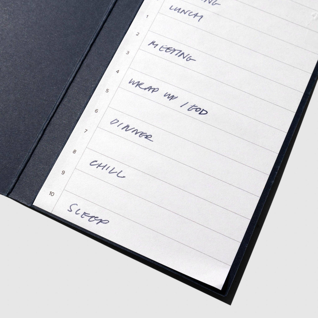Time Block Sidebar Sticky Note
