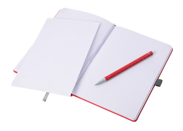 Slimpad A5 Dot Grid Hard Cover Notebook w/ Ballpoint