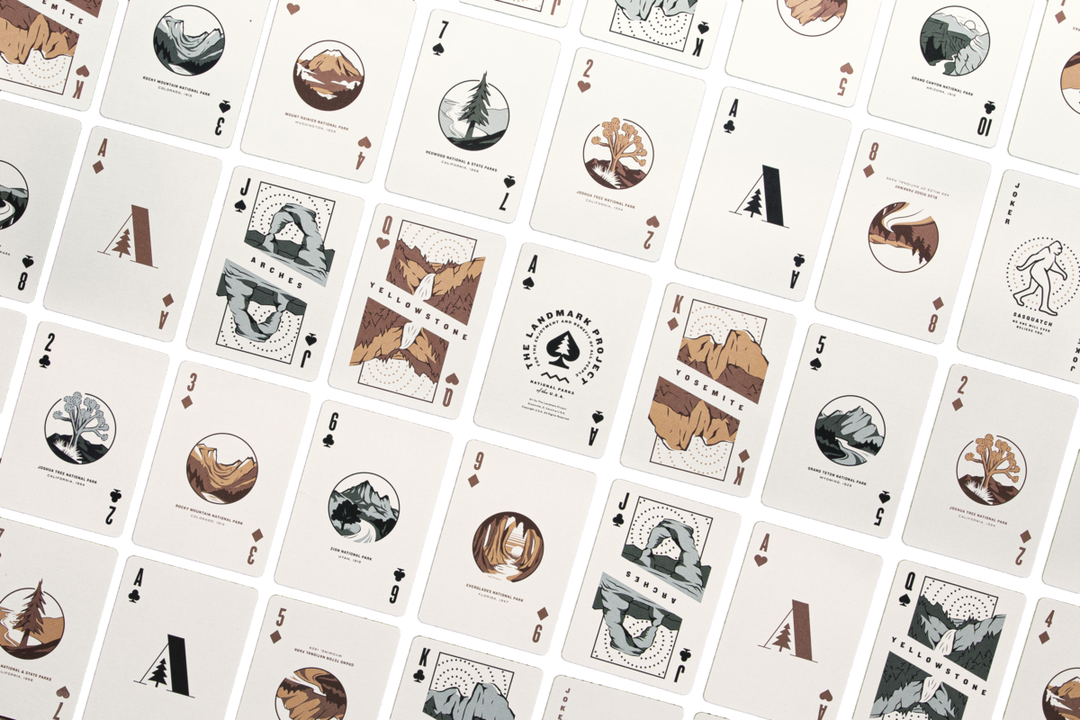 National Parks Playing Cards