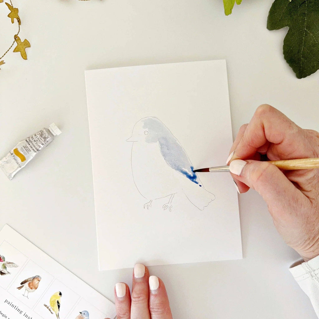 Paintable Watercolor Notecard Set