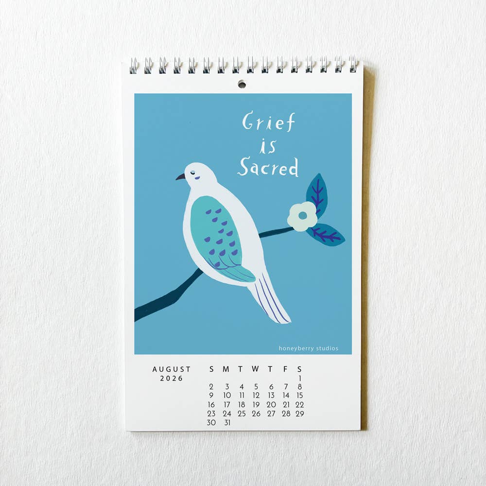 2026 Bloom in Your Own Time Wall Calendar