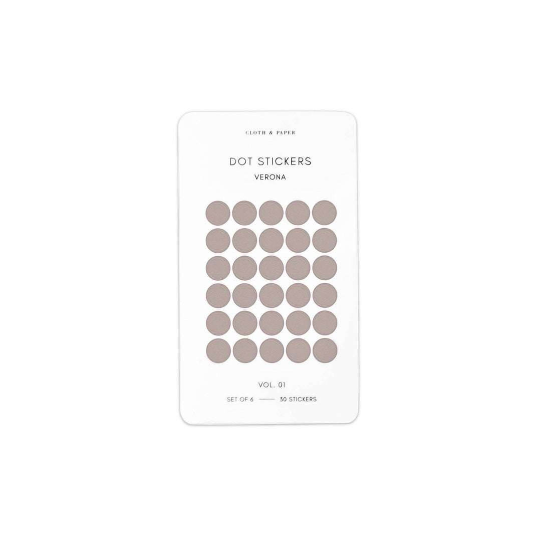 Mini Shape Sticker Set | Transparent