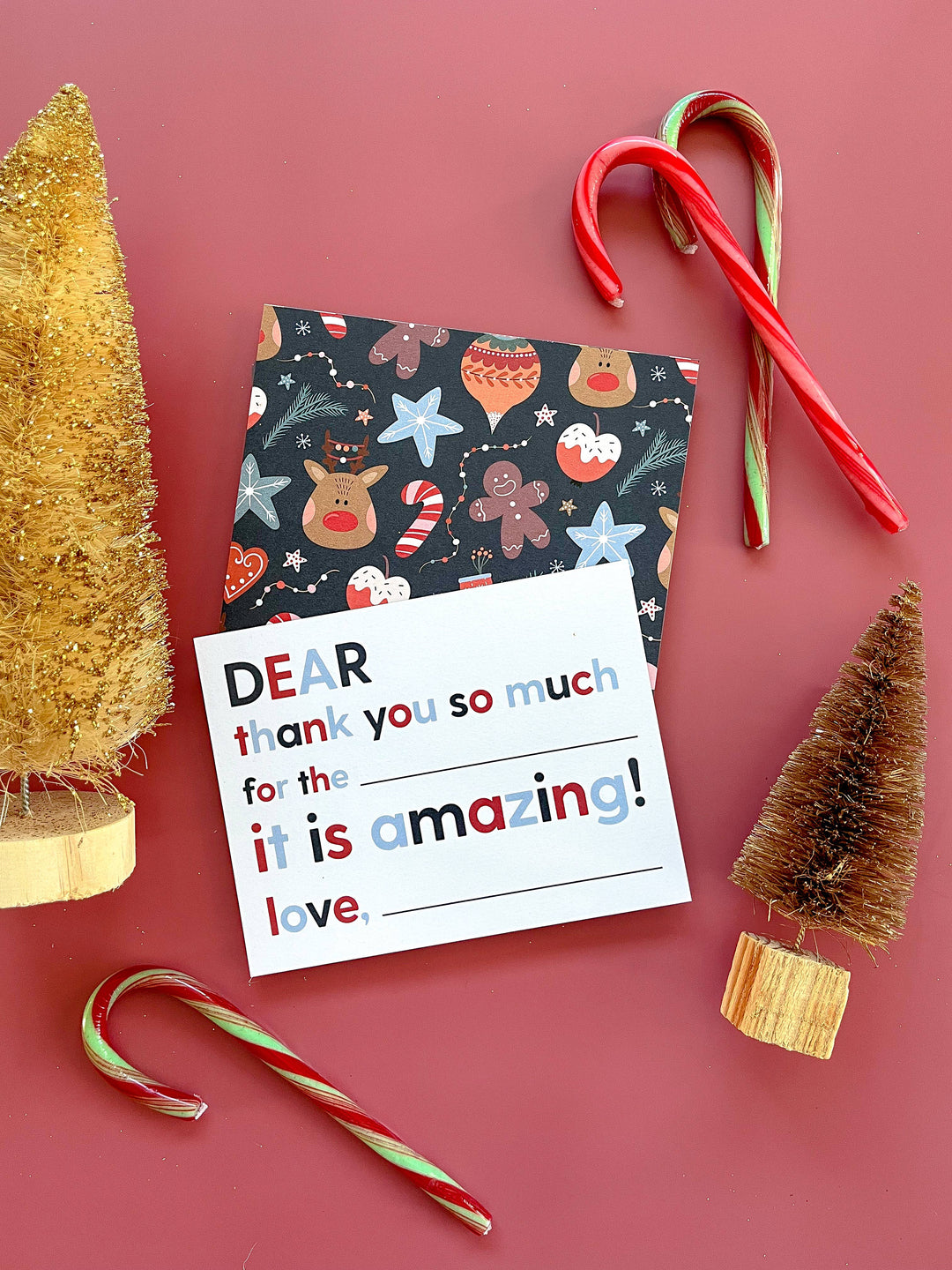 Kids Fill-in-the-blank Thank You Cards