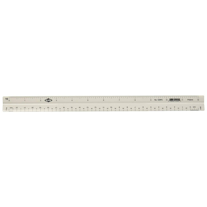 Combo English / Metric Triangular Scale Rulers