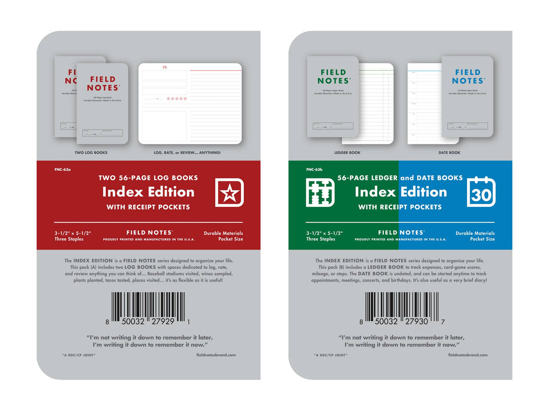 Index Notebooks