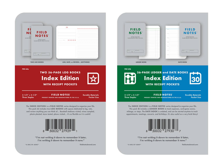 Index Notebooks