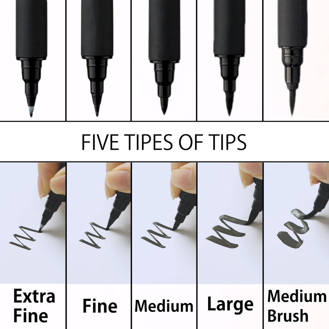 Bimoji Fude Japanese Calligraphy Pen Set