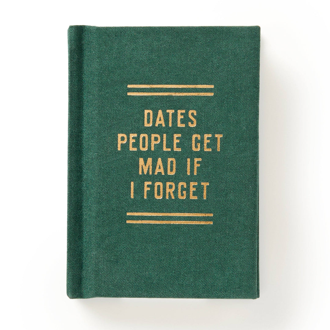 Tiny Diary: Dates People Get Mad If I Forget