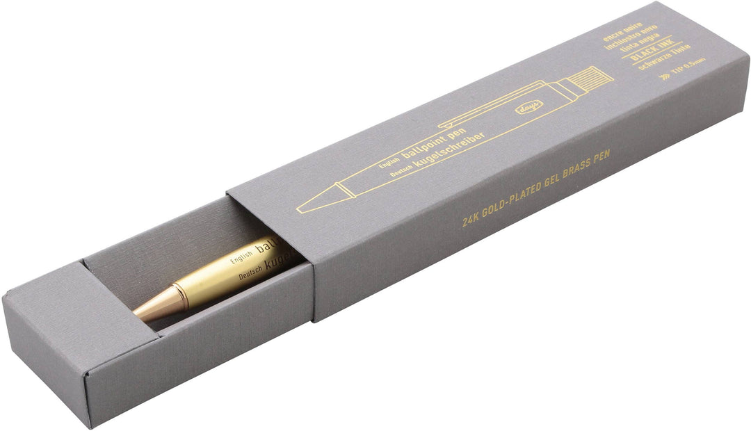 Gold-Plated Brass Ballpoint Pen
