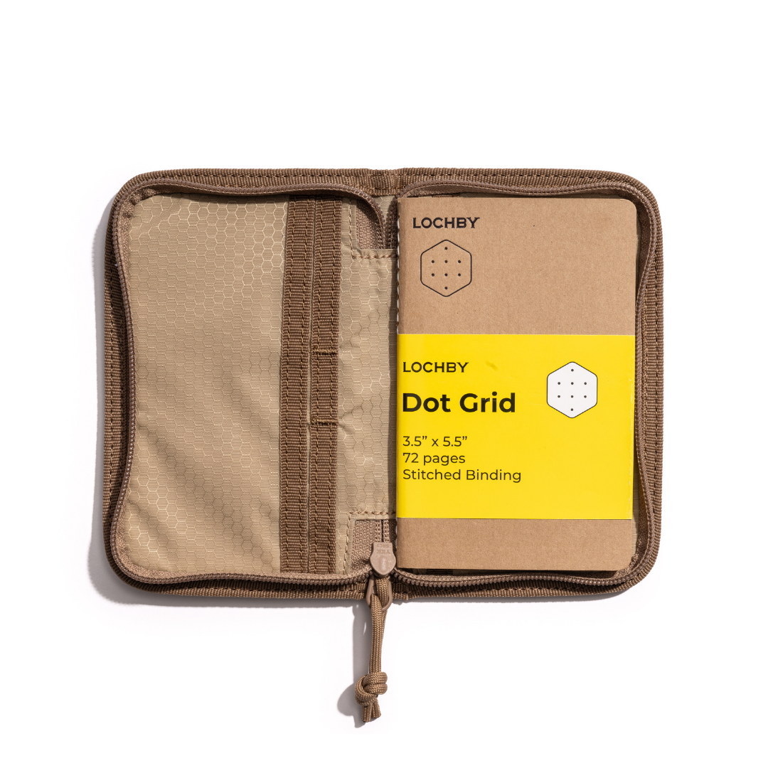 Waxed Canvas Pocket Journal