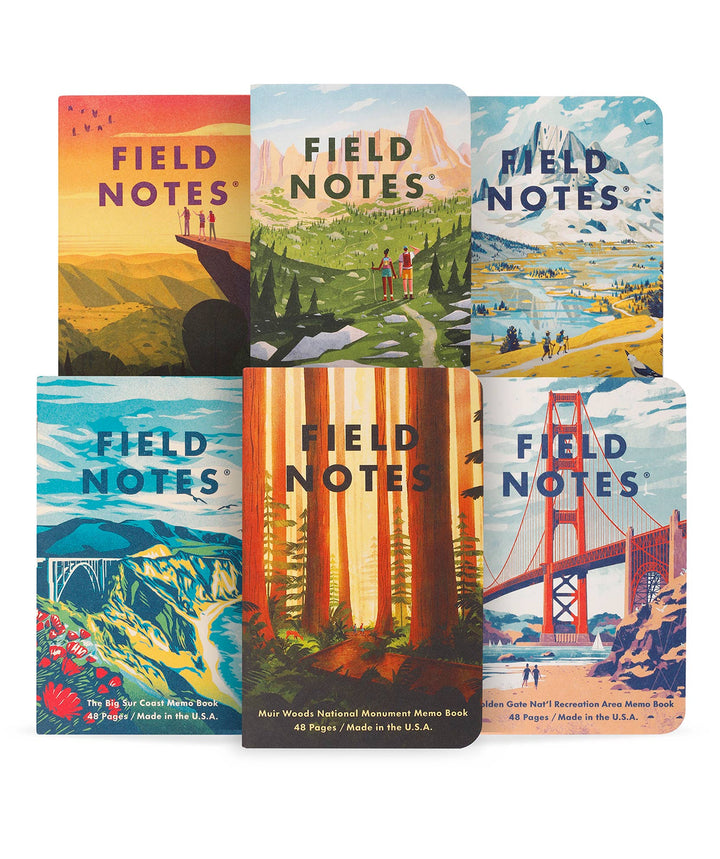 Explore America Dot Grid Notebooks