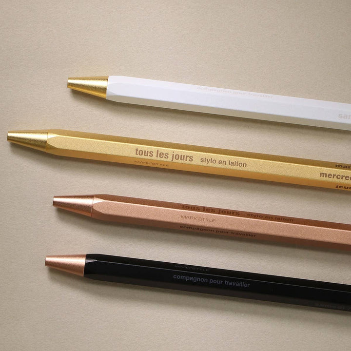 Gel Brass Ballpoint Pen
