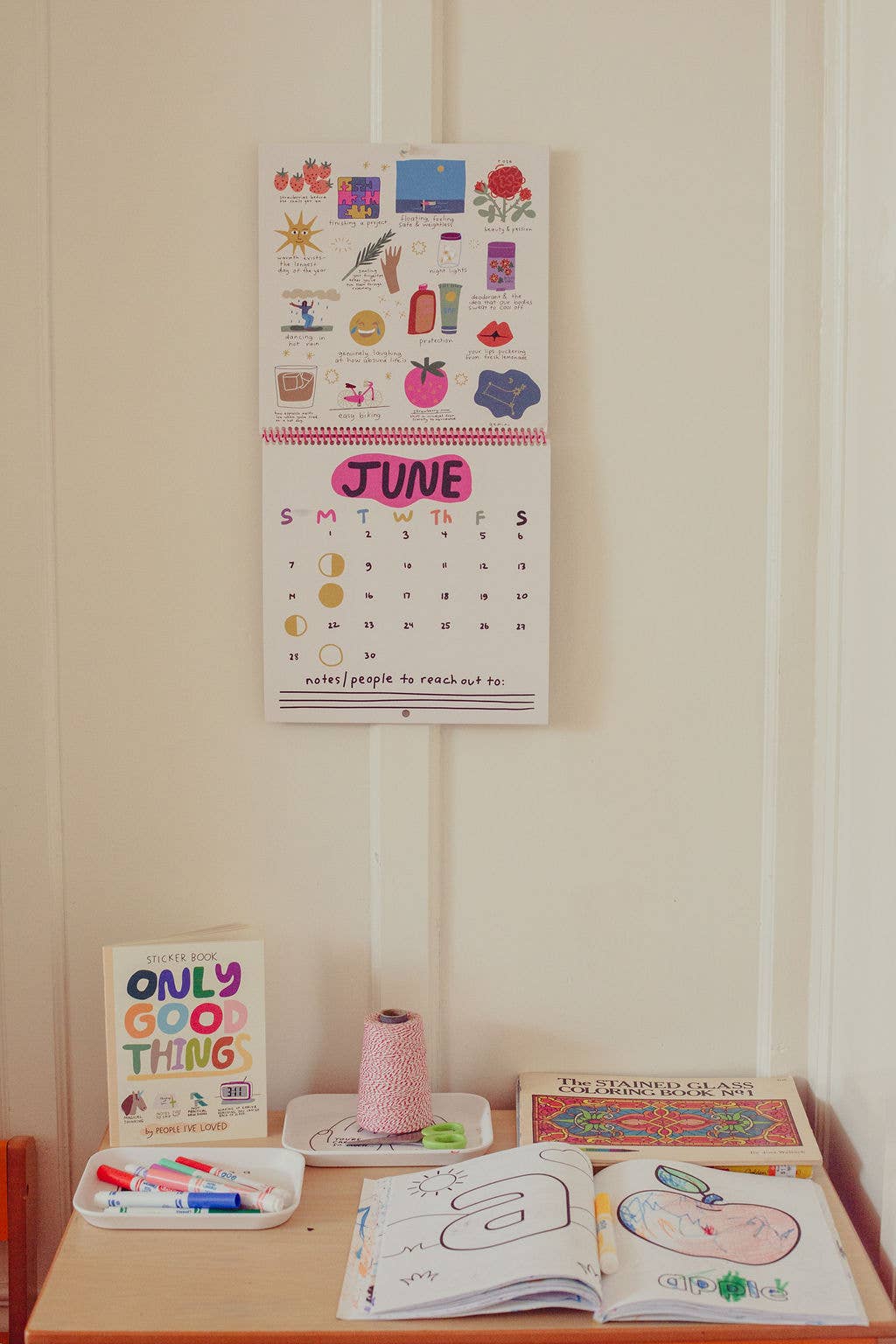 2026 Only Good Things Wall Calendar