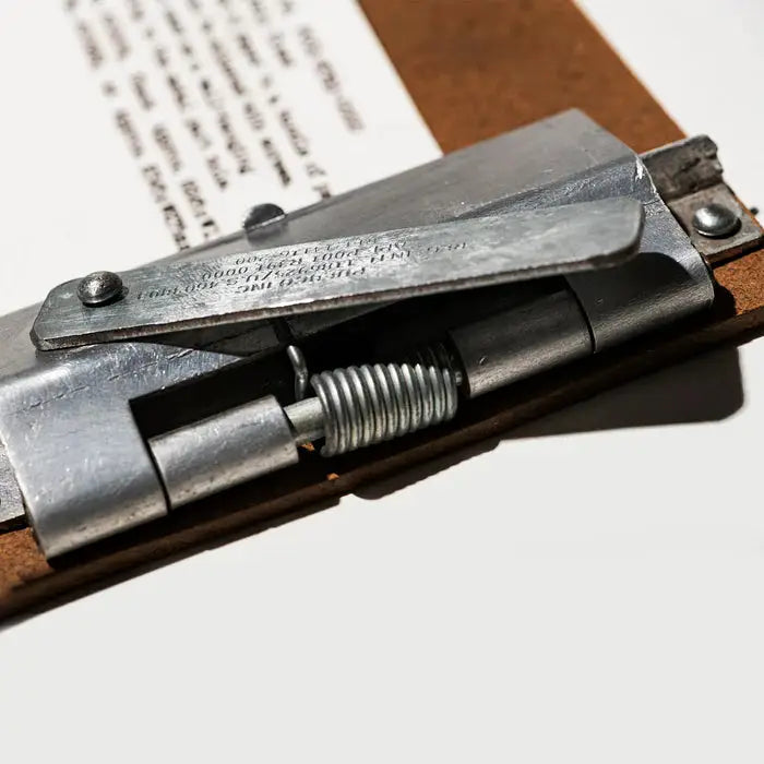 Vintage Brass Clipboard