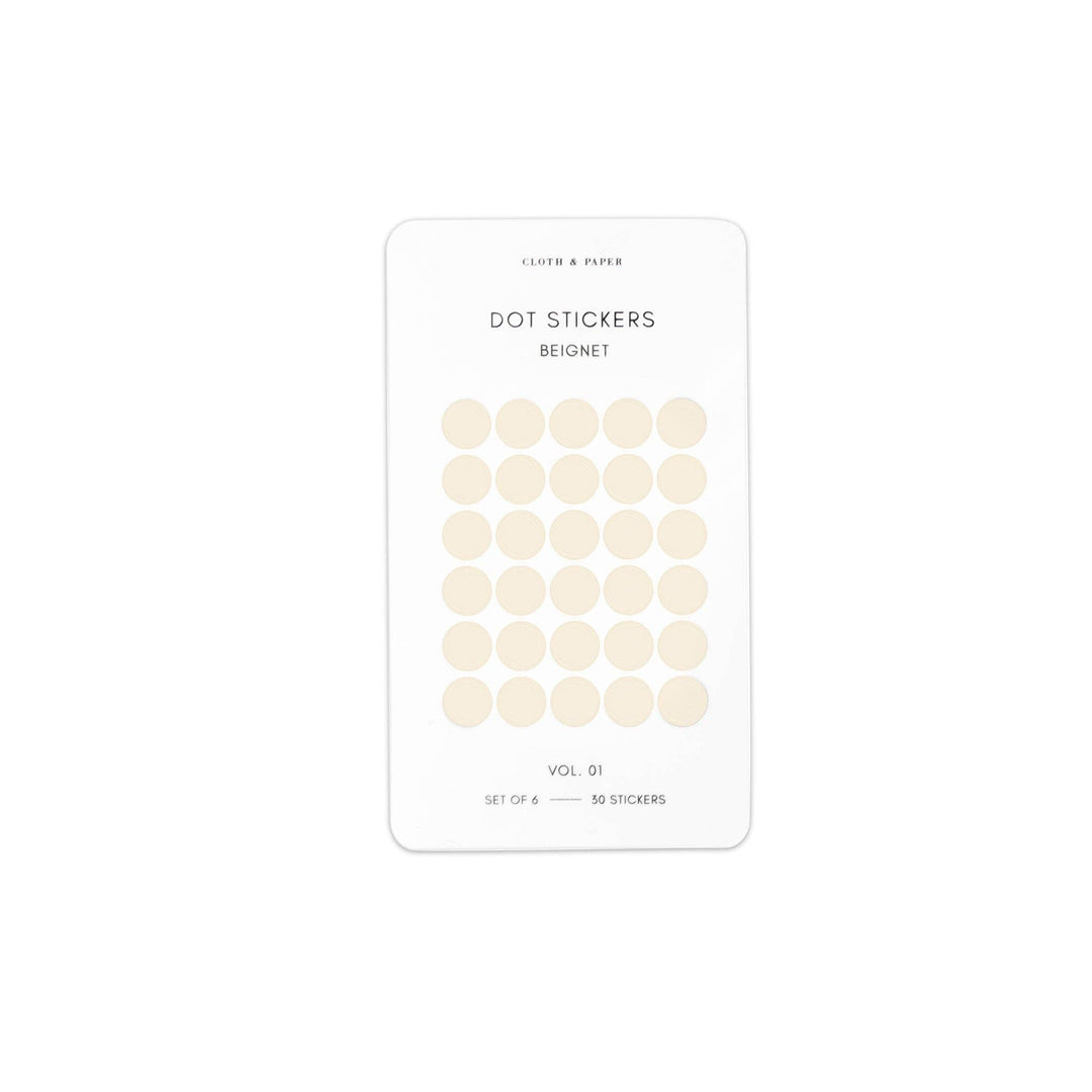 Mini Shape Sticker Set | Transparent