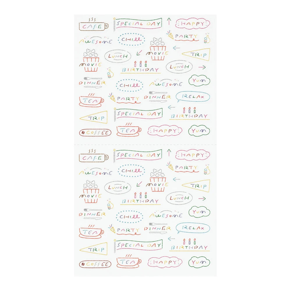 Illustrated Planner Stickers