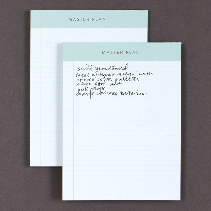 Master Plan Notepad