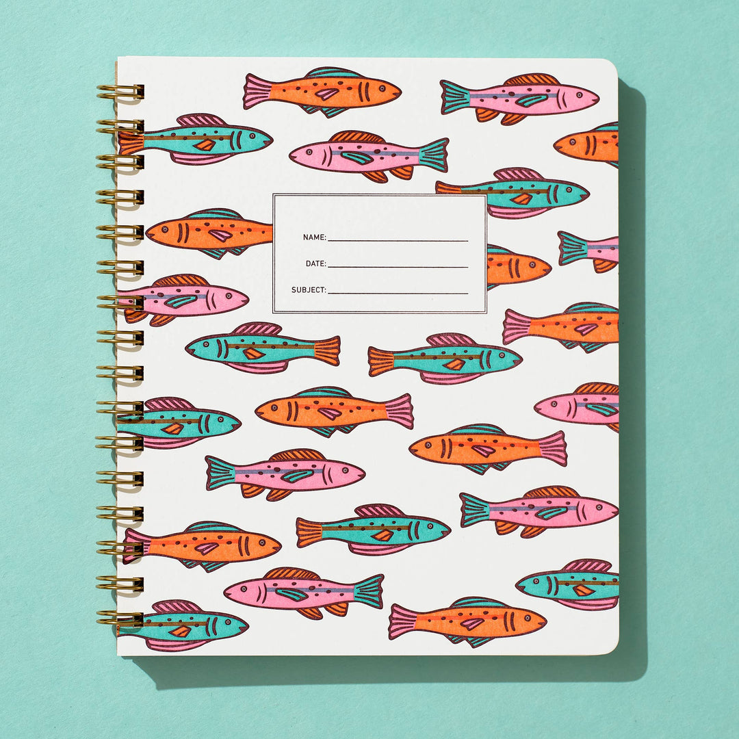 Standard Notebook - Colorful Fish