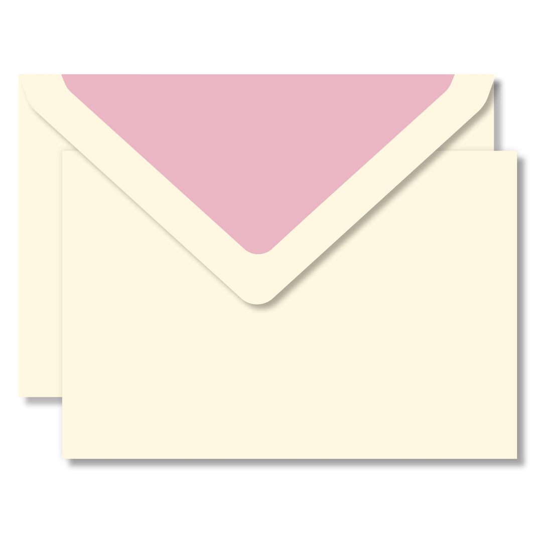 Cream Laid Note Card Box