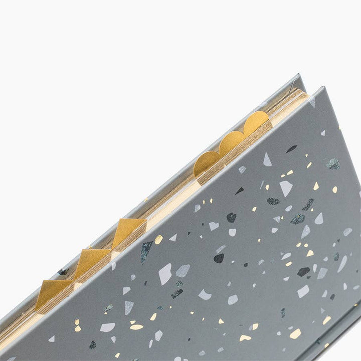 Geometric Brass Page Markers (set of 8)
