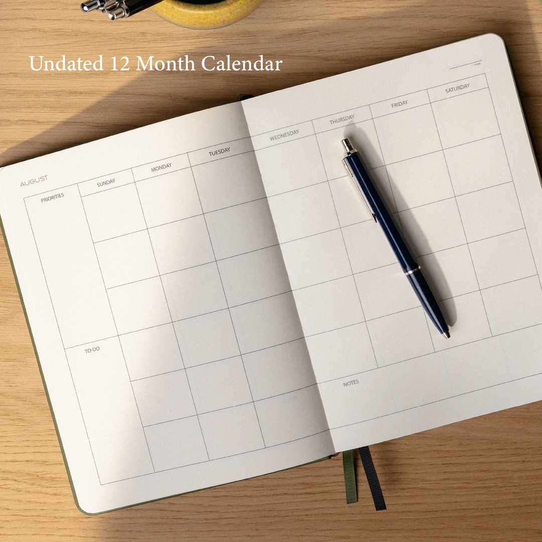 Yearly Workflow Planner