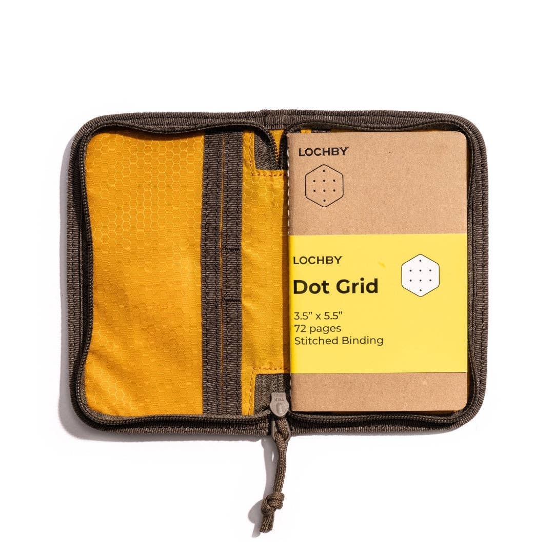 Waxed Canvas Pocket Journal