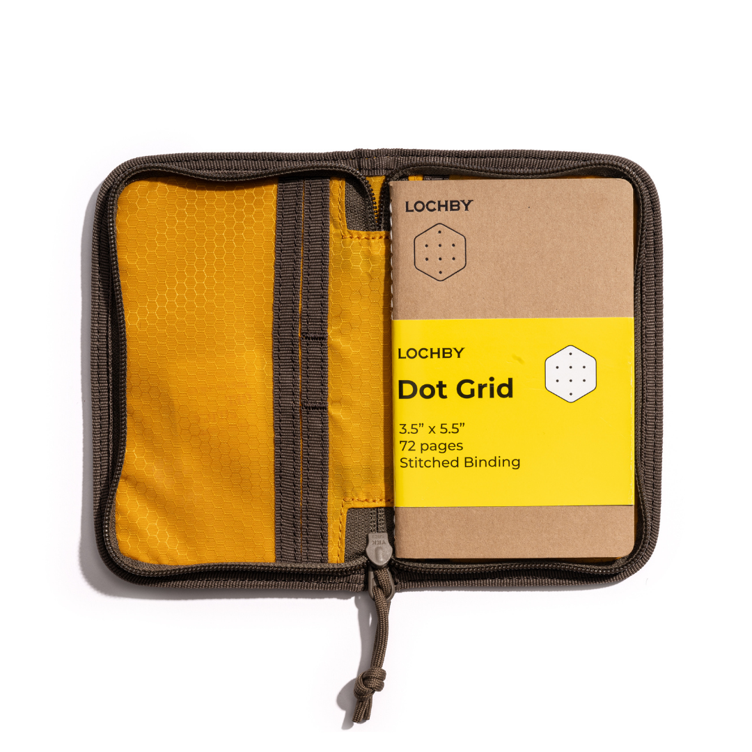 Waxed Canvas Pocket Journal
