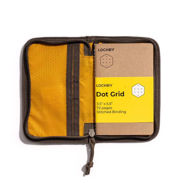 Waxed Canvas Pocket Journal