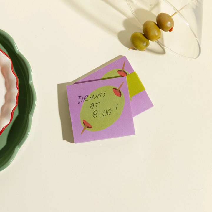 Foodie Sticky Note Pads
