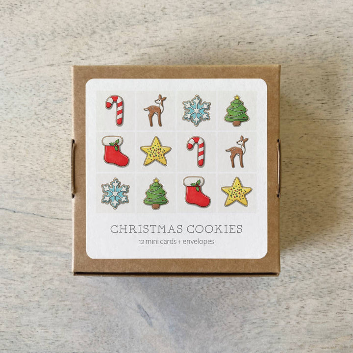 Mini Cards Set - Christmas Cookies