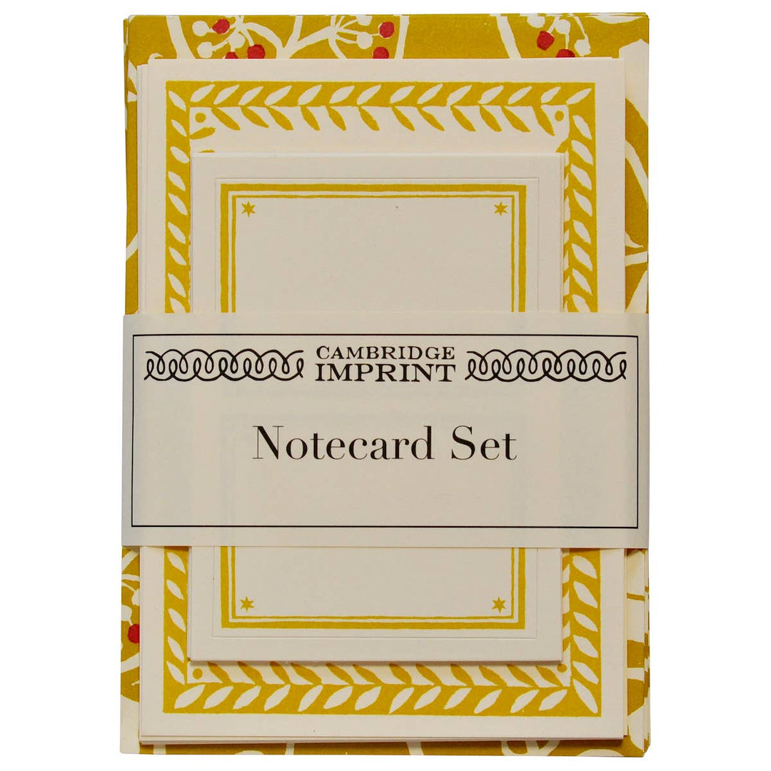 Set of Notecards with Envelopes and Labels