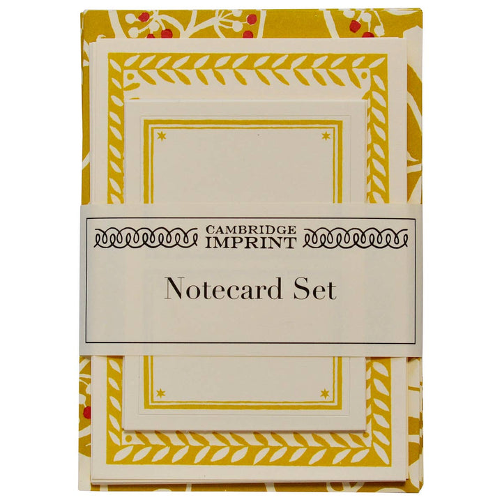 Set of Notecards with Envelopes and Labels