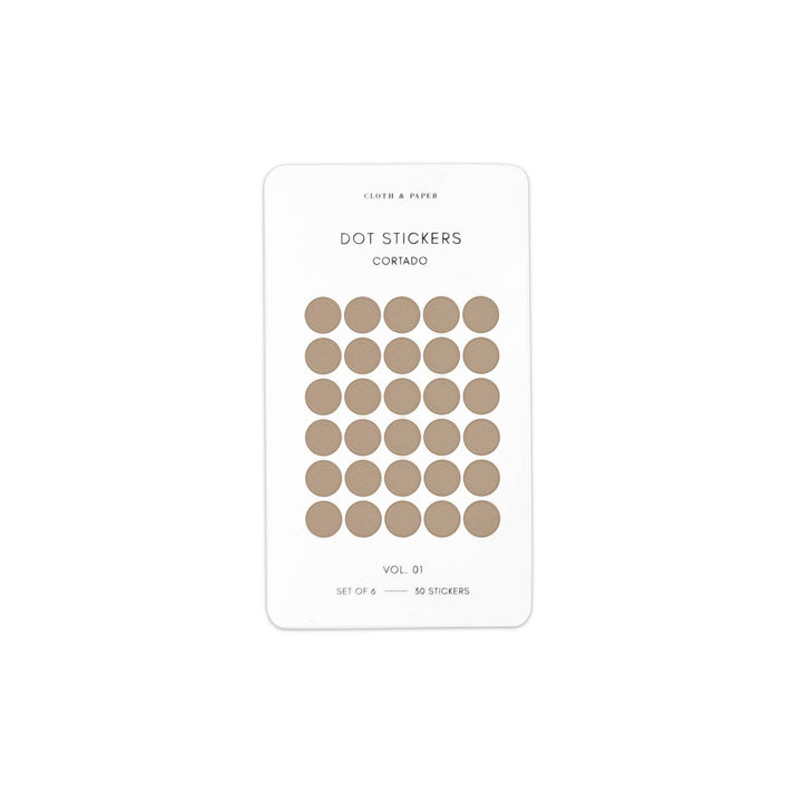 Mini Shape Sticker Set | Transparent