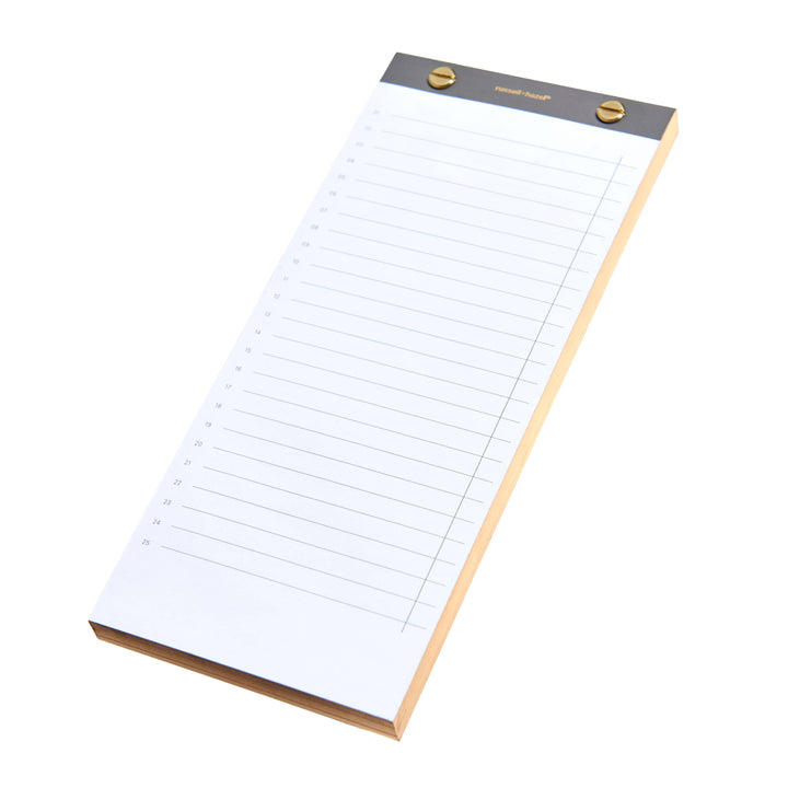 Magnetic Charcoal Rivet Listpad