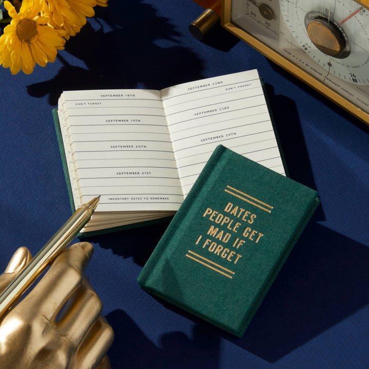 Tiny Diary: Dates People Get Mad If I Forget