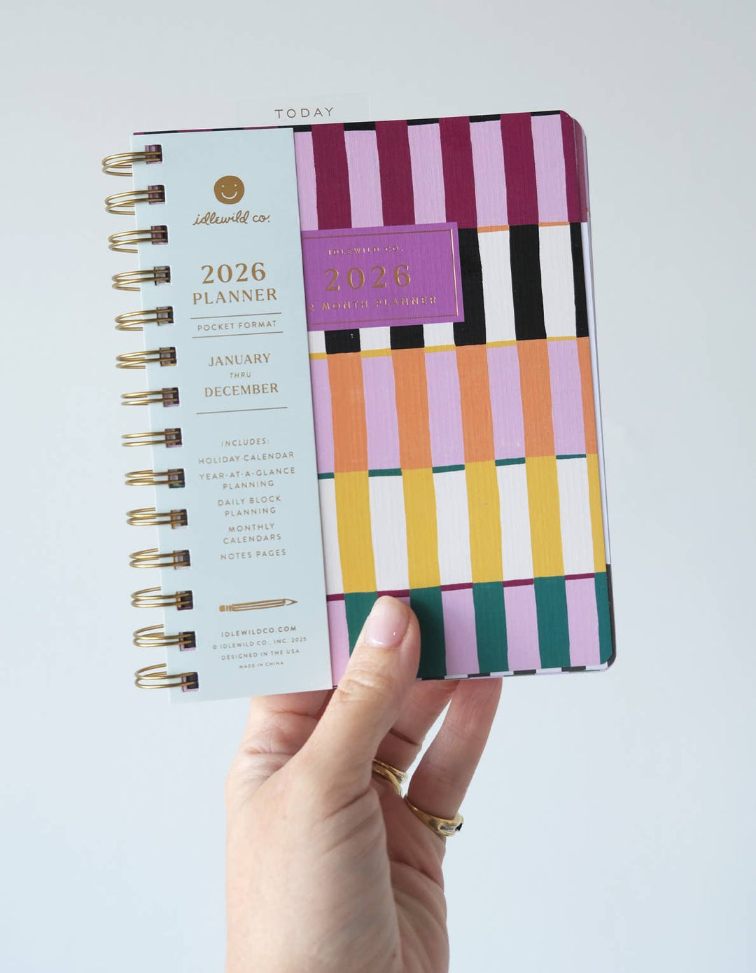 Wirebound Pocket Size Planner