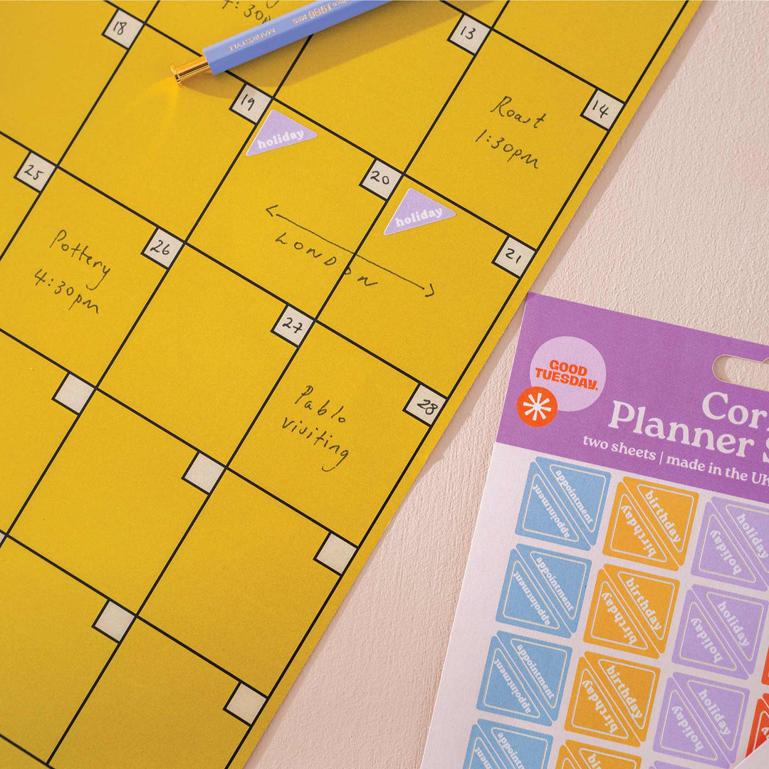 Corner Planner Stickers