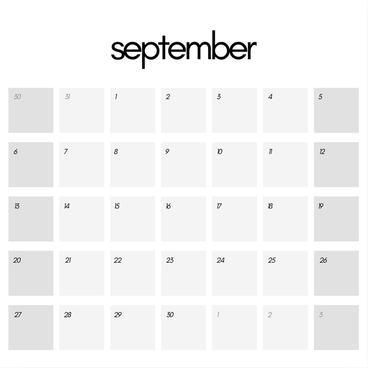 18 MONTH KELP RECORDS CALENDAR