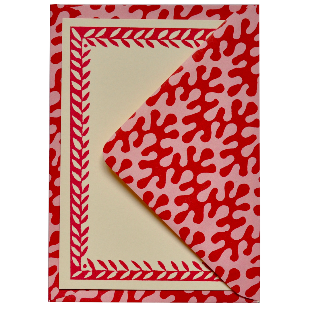 Set of Notecards and Envelopes with Labels