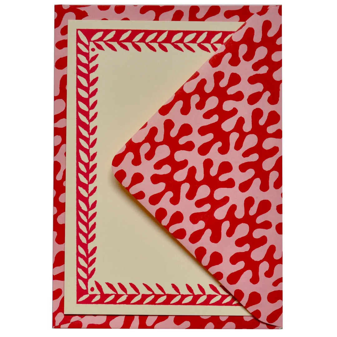 Set of Notecards and Envelopes with Labels