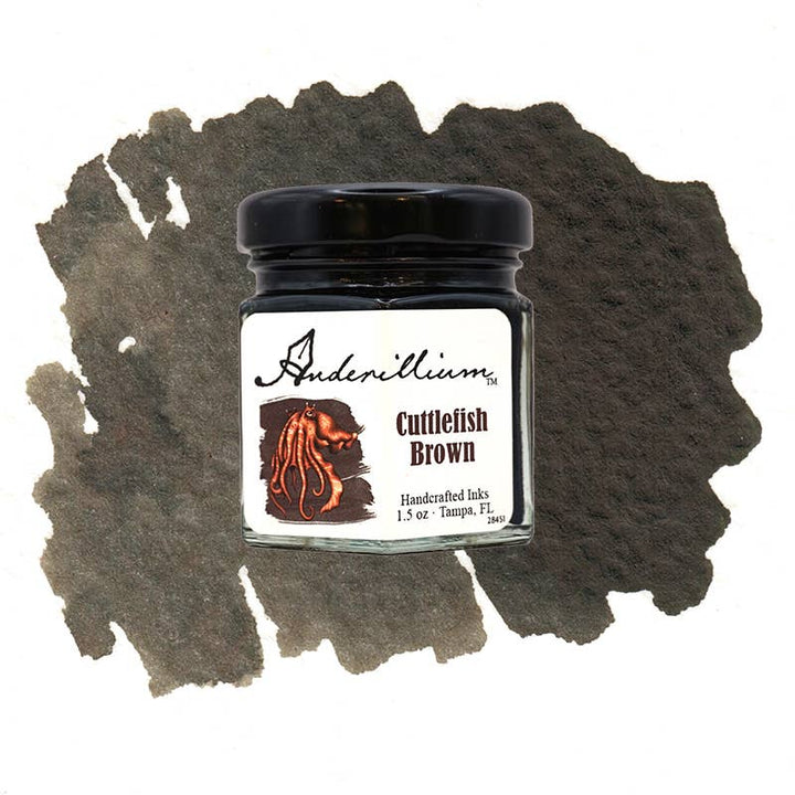 Anderillium Ink Fountain Pen Ink, Cuttlefish Brown