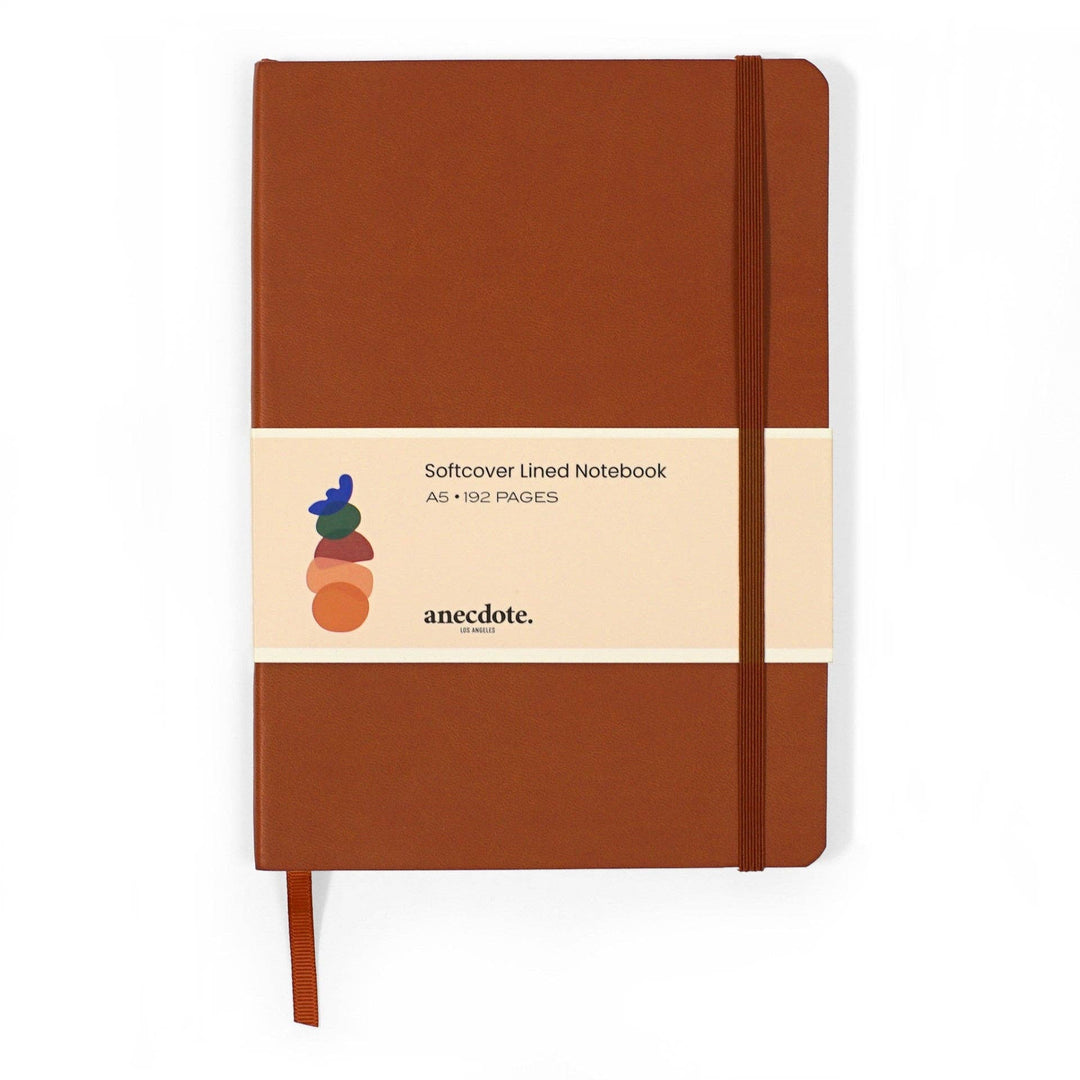 Anecdote Goods Softcover Journal, Camel